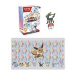 Prismatic Evolutions Booster Packs, Umbreon Pin & Playmat Bundle - Image 2