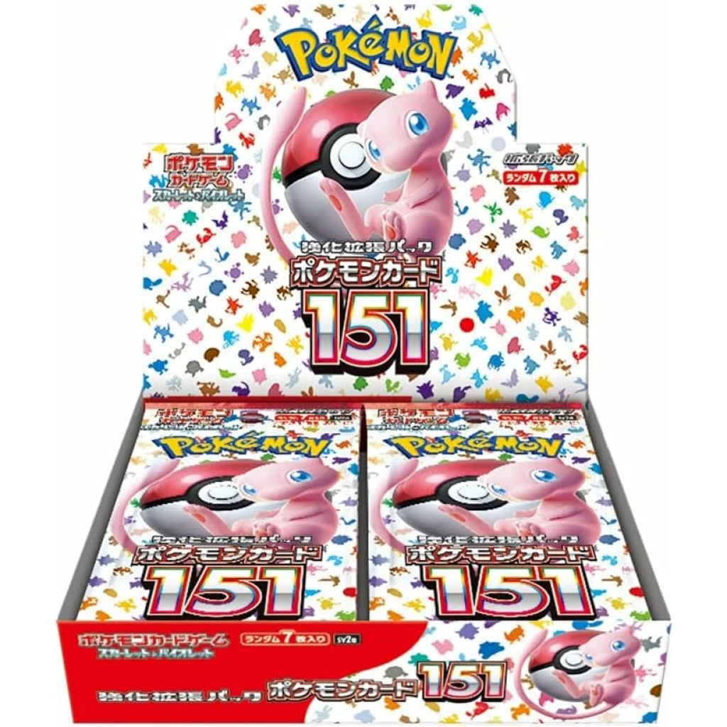 SV2a-bb-1024x1024-1-1.webp SV2A Pokémon Card 151 booster box Japanese Pokemon Card - Image 1